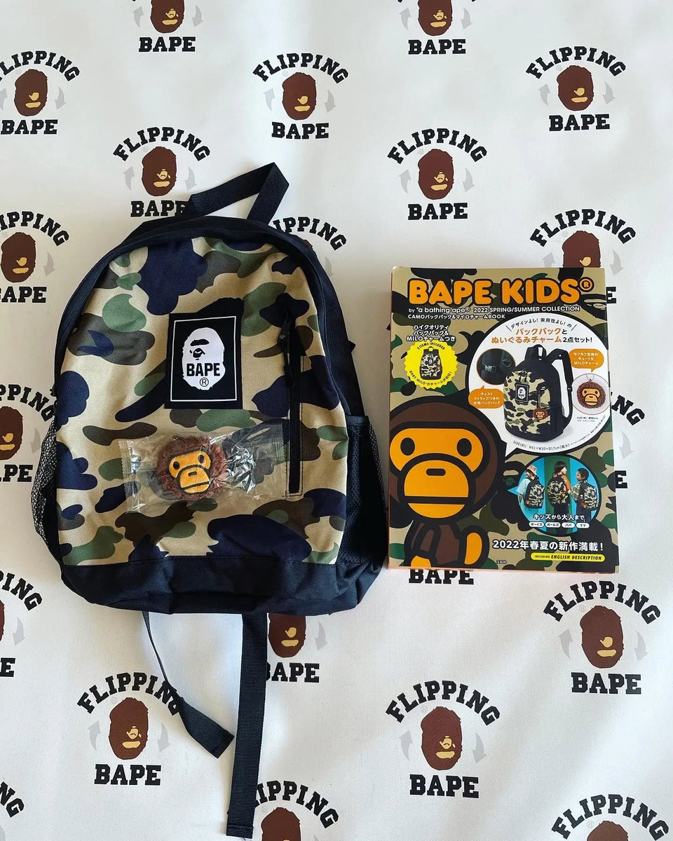 BAPE KIDS by *a bathing ape 2022 SPRING/SUMMER COLLECTION CAMOバックパック&マイロチャームBOOK [Book]