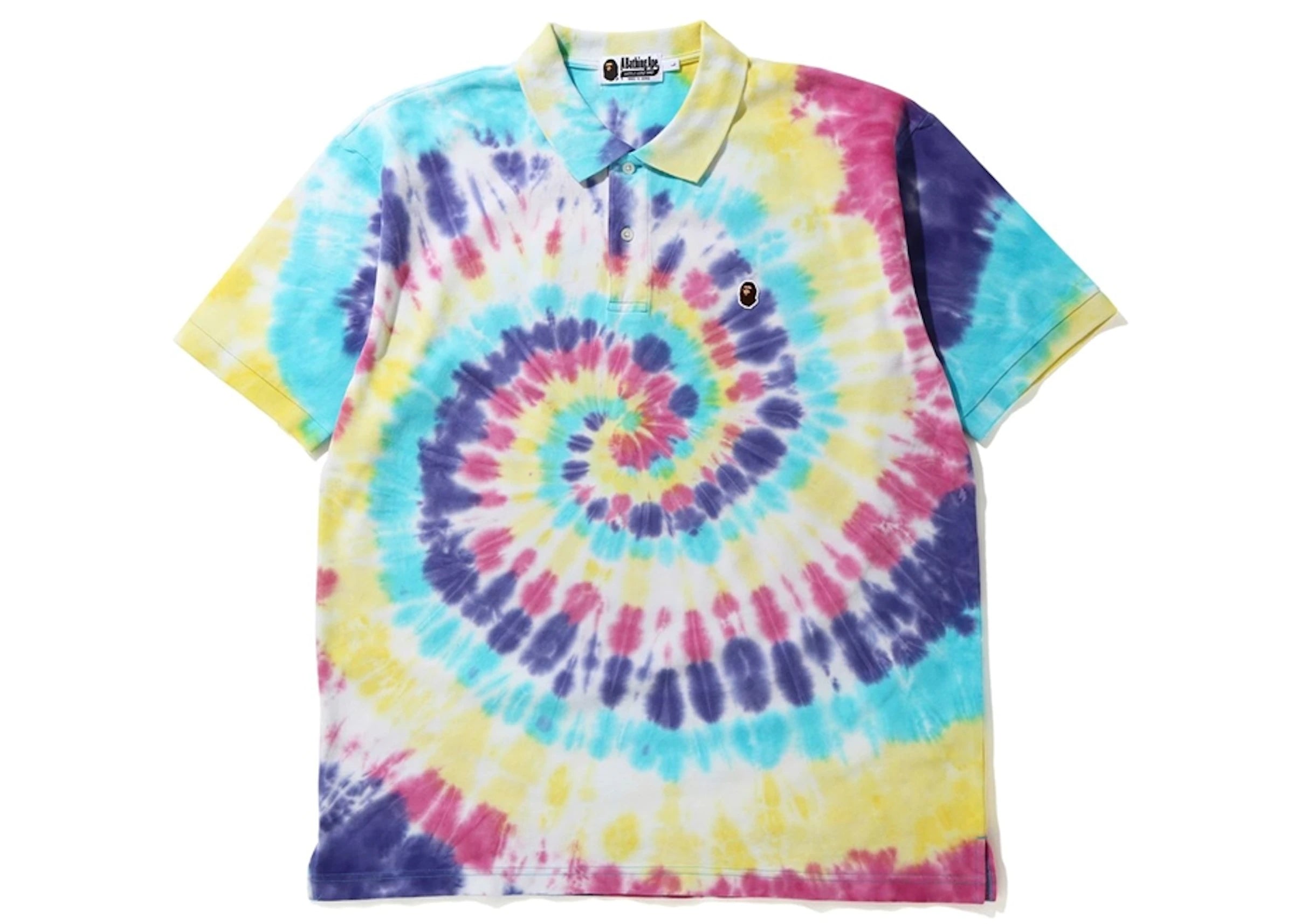 BAPE RELAXED TIE DIE POLO