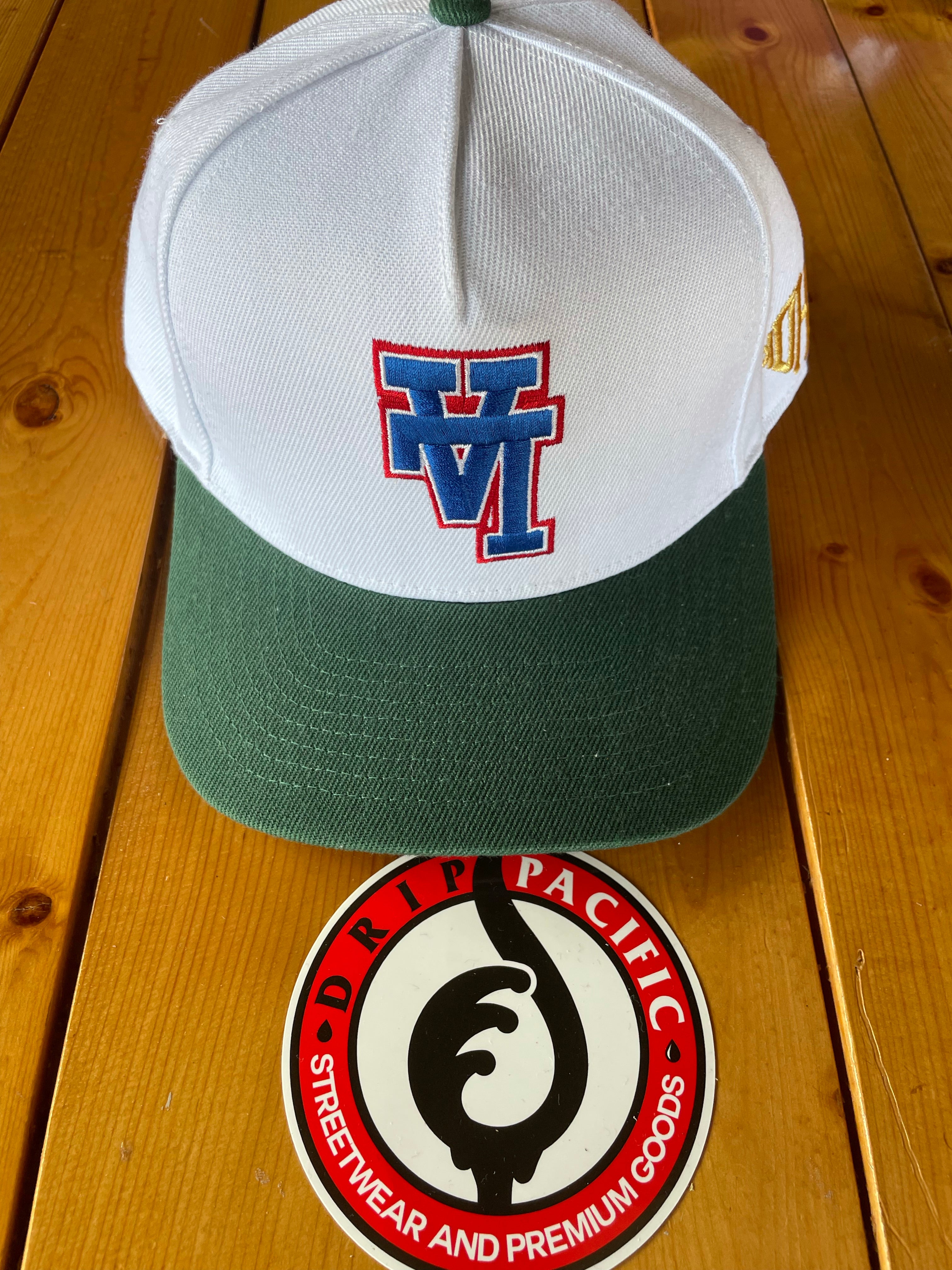 KTH White/Green w$ LA Dodgers Limited Hat